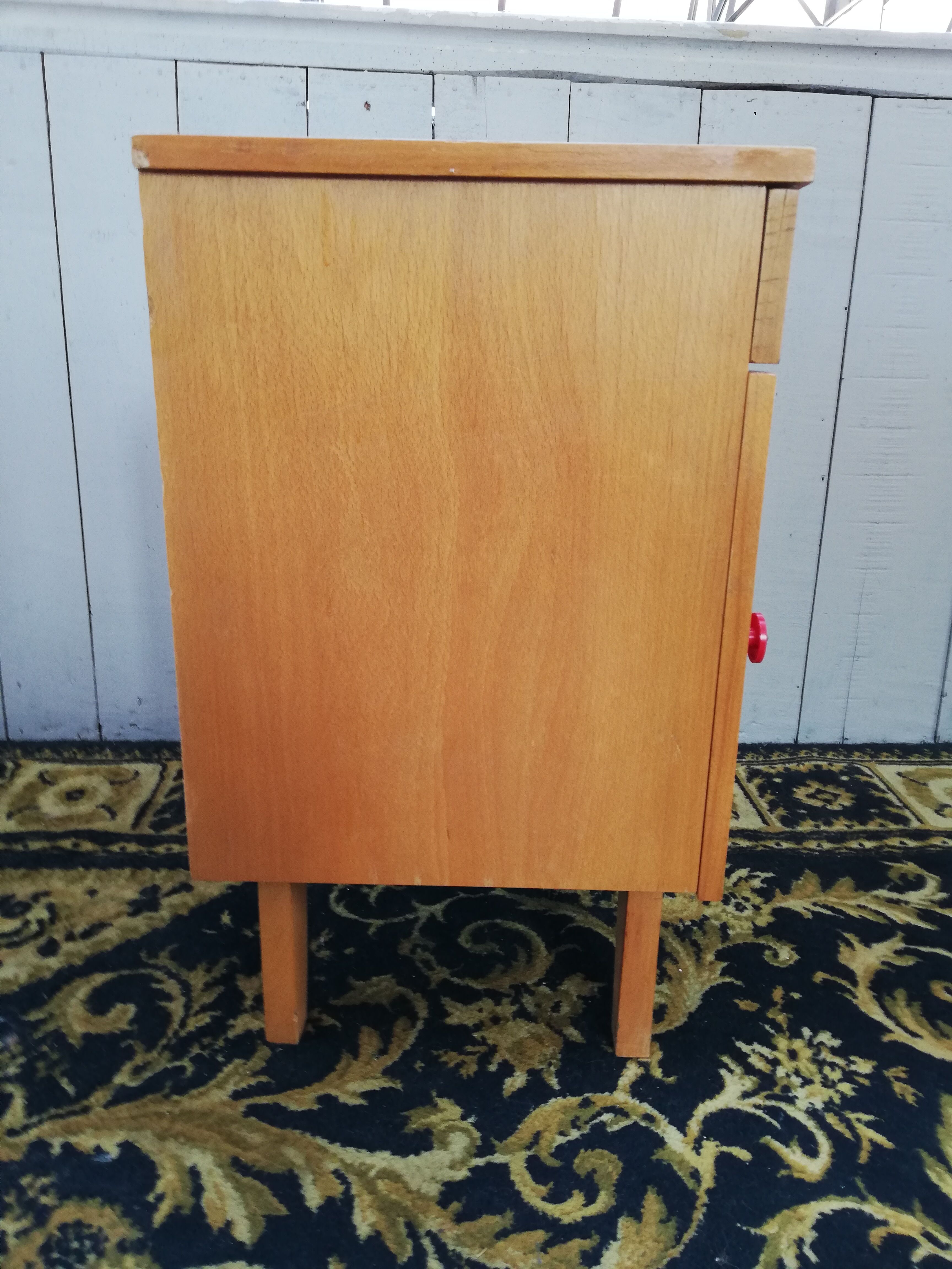 Pair of bedside tables, Czech