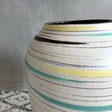 Vintage floor vase by Bay Keramik, Bay Vase 577-35, West German Pottery