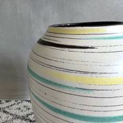 Vintage floor vase by Bay Keramik, Bay Vase 577-35, West German Pottery