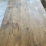 Farmhouse table pine multi-drawers