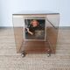 Table michel dumas plexiglas 1970