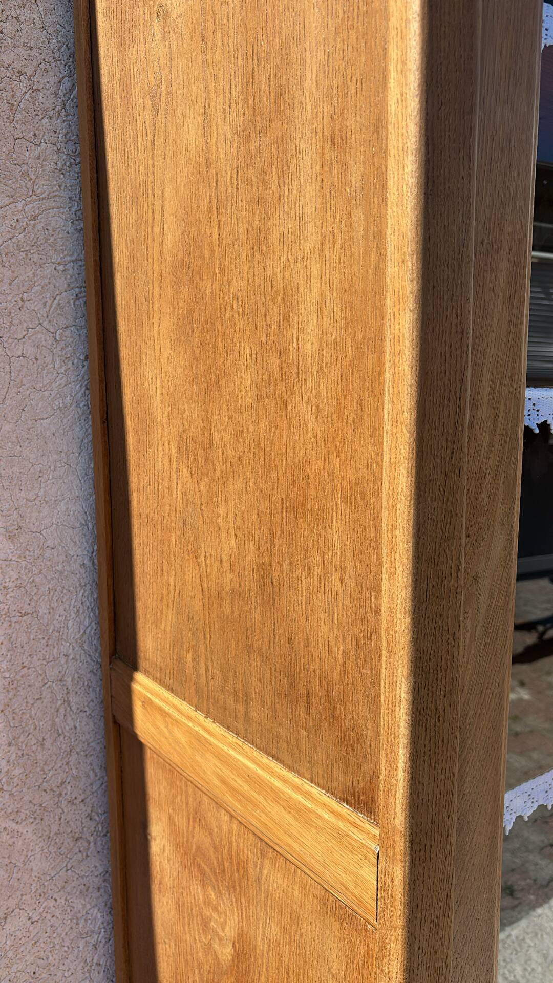 Vitrine en chêne