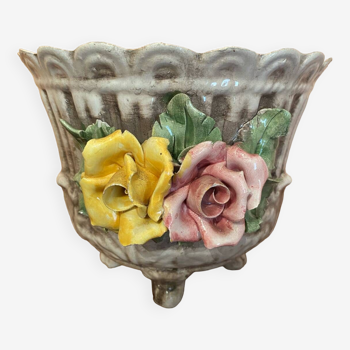 Bassano porcelain pot cover