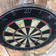 Old vintage dart board target