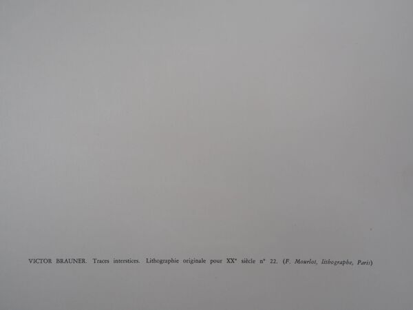 Cesar : strates - lithographie originale