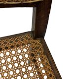 Art Deco chair minimalist oak wicker minimalist design