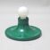Green metal Teti wall light from the 1970s.