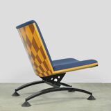 Post modern dutch vintage armchair by mazairac & boonzaaijer, 1980s