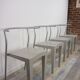 Lot de 4 chaises Dr Glob Design par Philippe Starck pour Kartell