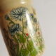 Set salière et poivrier en grès décor floral vintage