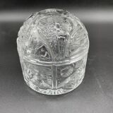 Bohemian crystal bonbonnière 24% PbO – Bohemia Czechoslovakia – Box