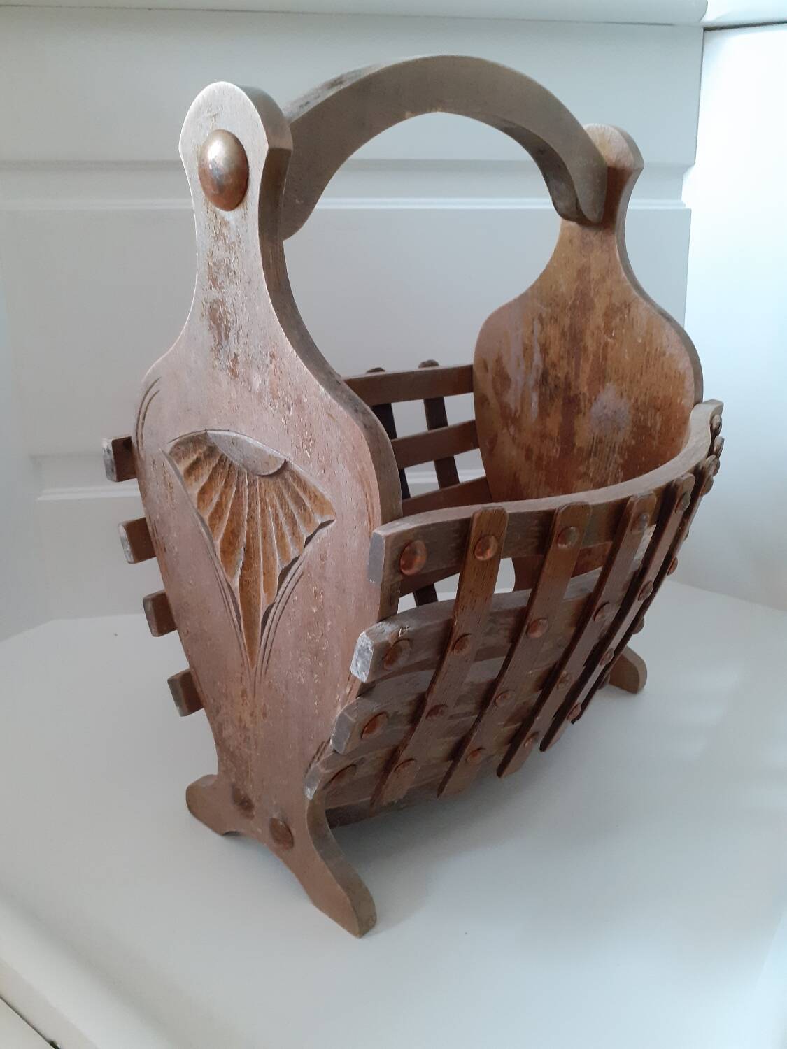Panier en bois