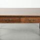 Table basse 2 tiroirs en chêne anglais, 20e siècle
