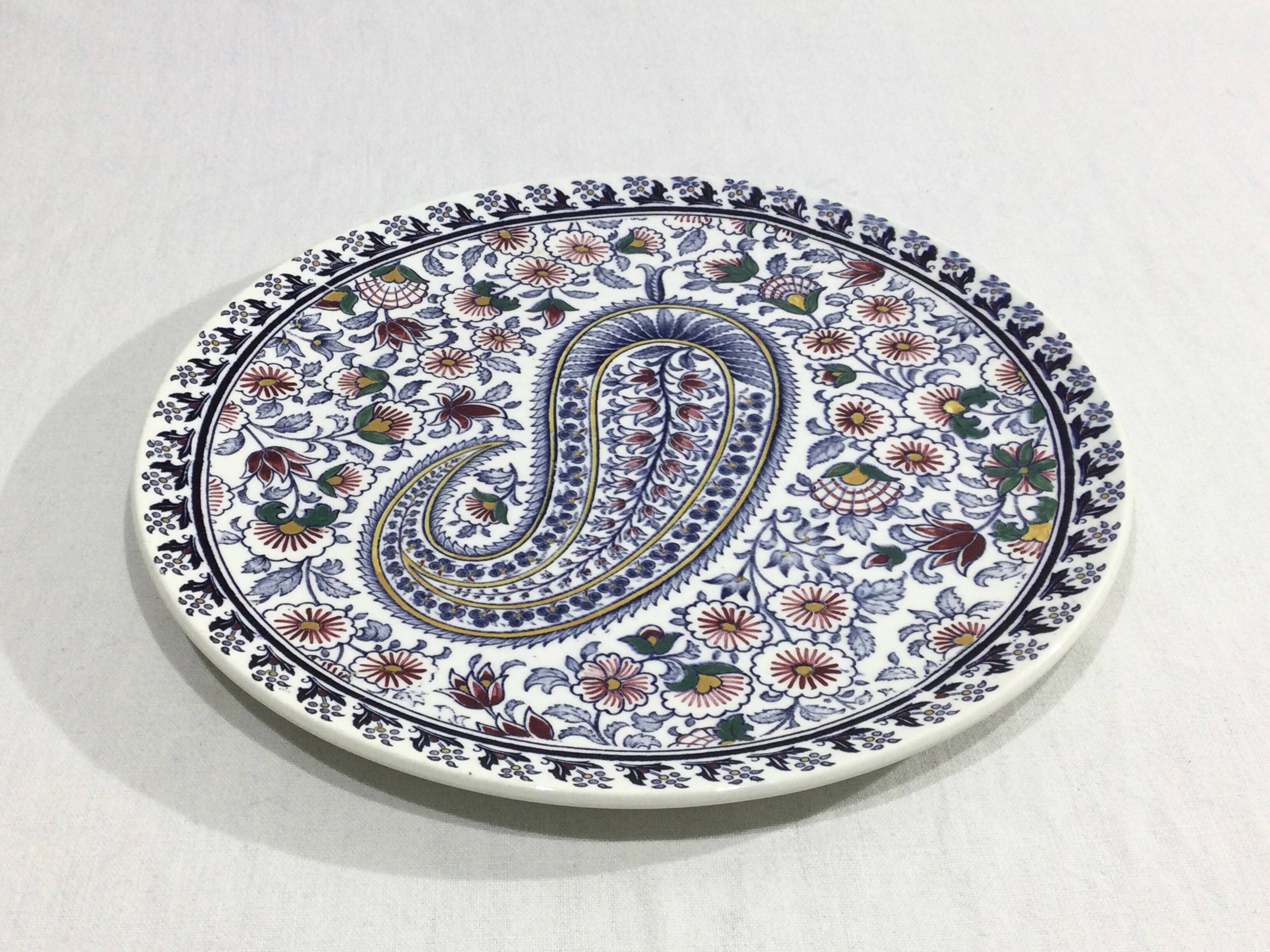 Gien – Round dish Cashmere model