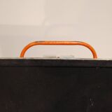 Vintage metal tripod schoolboy table