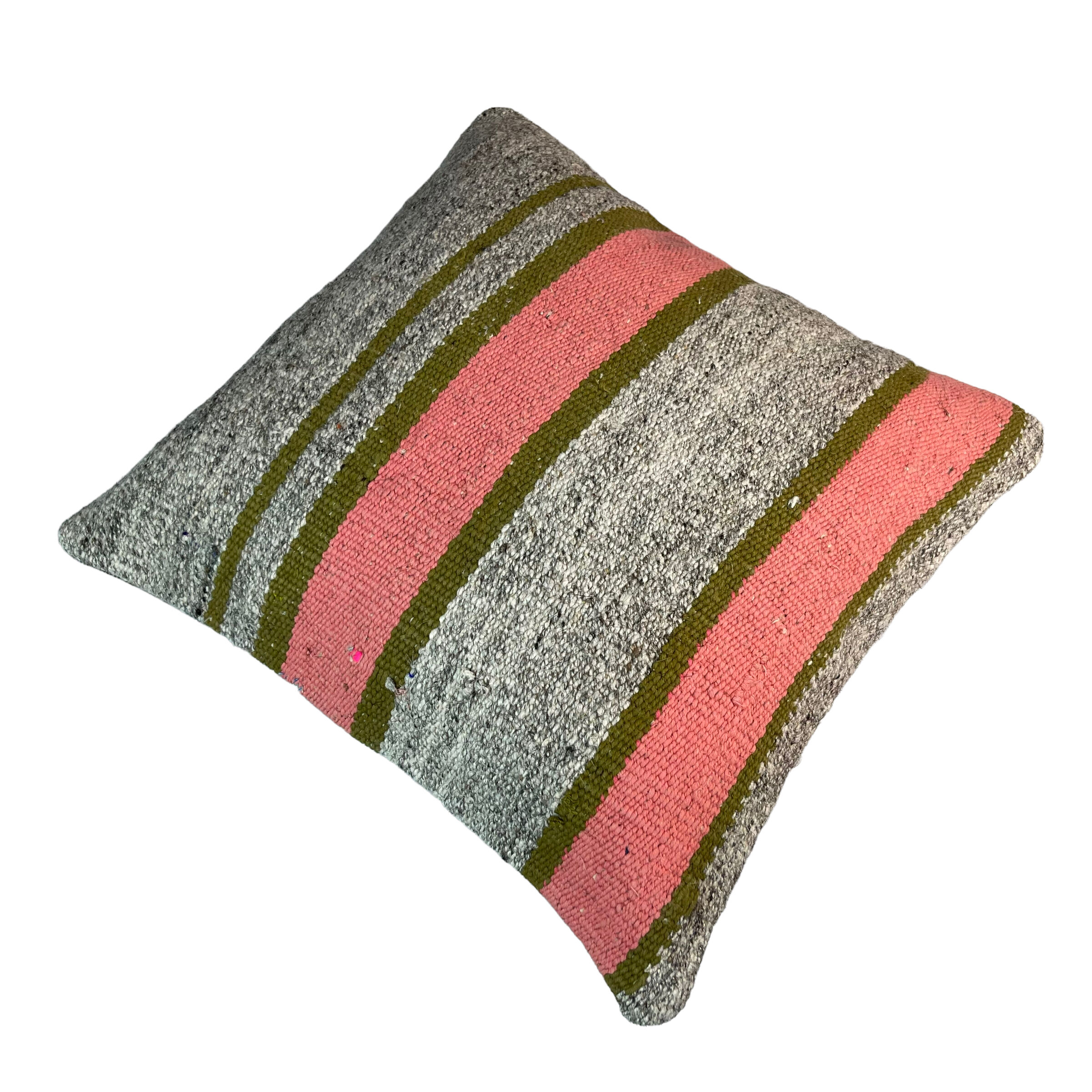 Vintage turkish kilim cushion cover 40 x 40 cm