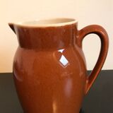 Digoin varnished sandstone pitcher