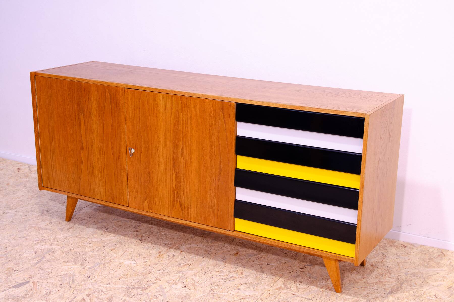 Mid Century U-460 sideboard by Jiří Jiroutek for Interiér Praha, Czechoslovakia