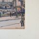 André Duculty (1912-1990) Watercolor on paper "Stoven, industrial zone" Signed lower right and