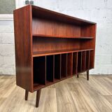 Vintage Scandinavian rosewood bookcase by Brouer, 1960s