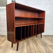 Vintage Scandinavian rosewood bookcase by Brouer, 1960s