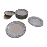 Faience ensemble Creil & Montereau