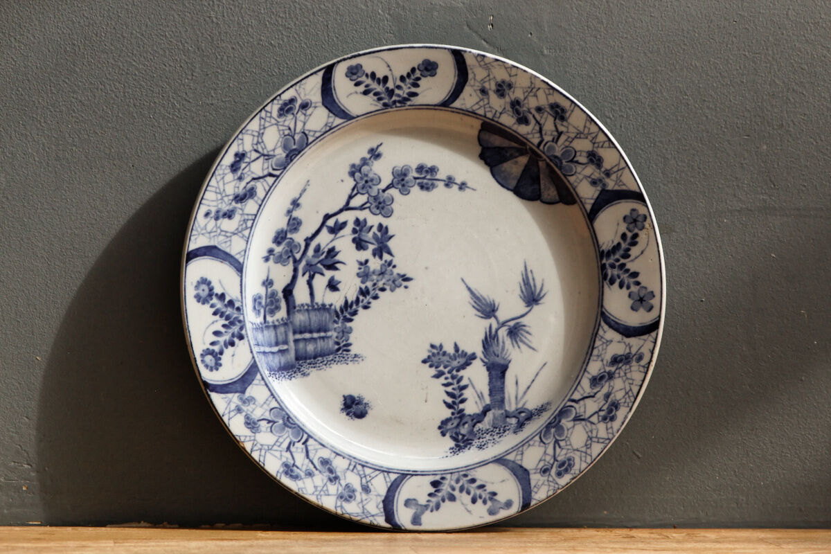 Chinese plate Creil and Montereau