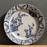 Chinese plate Creil and Montereau