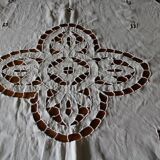 Old tablecloth