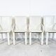 Carlo bartoli dining chairs for matteo grassi, 1980s