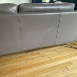 Sofa rock bobois in gray leather