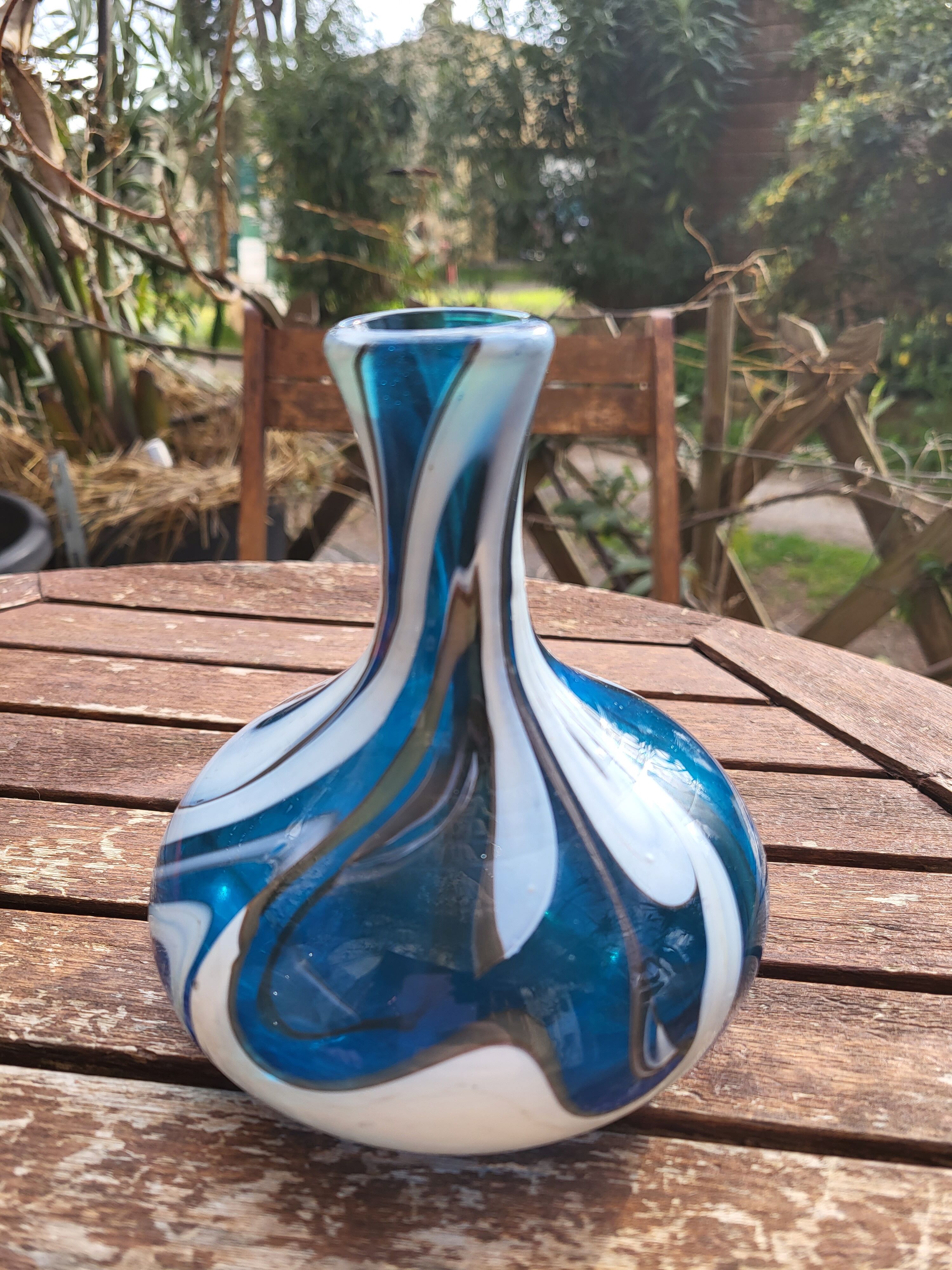 Vintage soliflore from the Maure Vieil glassworks