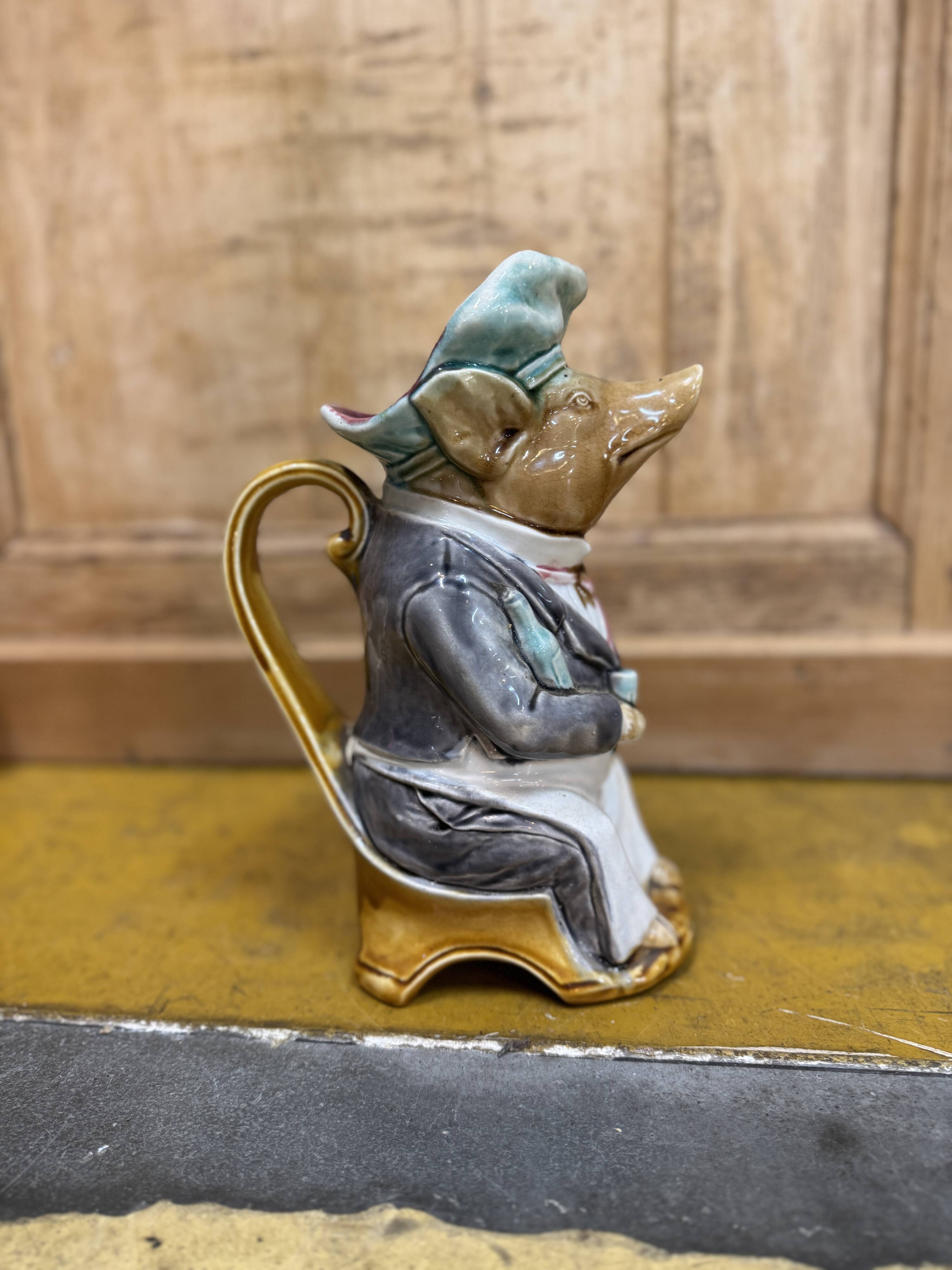 Vintage ceramic carafe