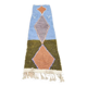 Moroccan runner rug 300cm x 70cm