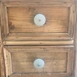 Wooden desk shelf