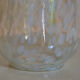 Vase with iridescent pattern