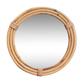 Miroir rotin 23cm