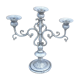 Vintage chandelier / candelabra in cast aluminum