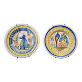 Lot de 2 assiettes de Quinper