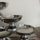 6 stainless steel ice cream bowls