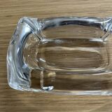 Daum crystal solo ashtray from France