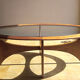Table basse ovale Astro par Victor Wilkins 1960