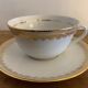 Pair of Bayonne porcelain cups and saucers
