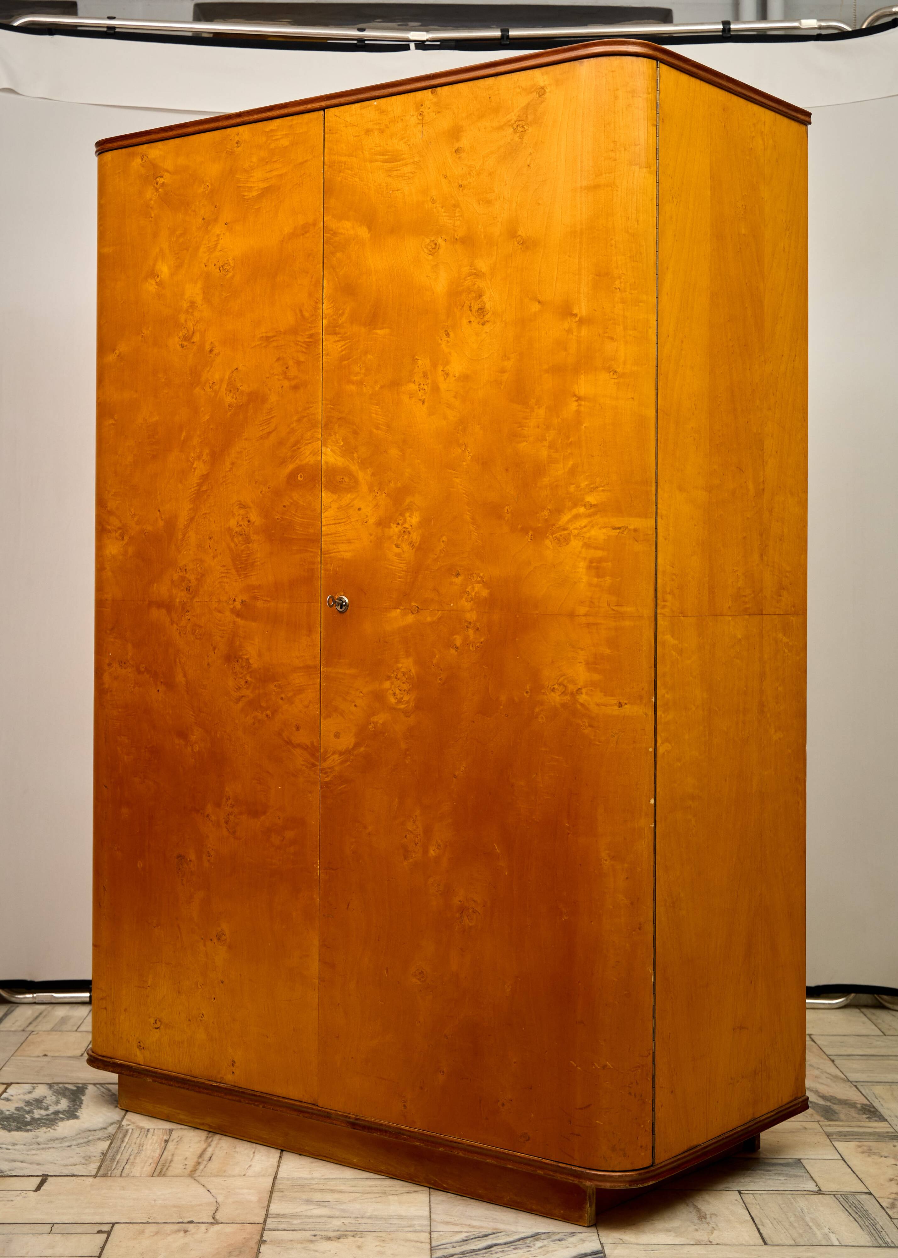 Art Deco Wardrobe by Jindrich Halabala for UP Závody
