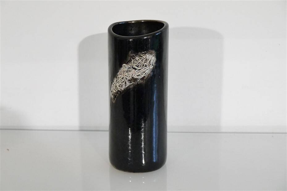 Ceramic vase by Max Idlas 1960