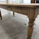 Table de travail ou drapier 1920 sur roulettes