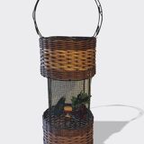 Basket bottle holders