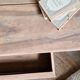 Old and beautiful walnut coffee table