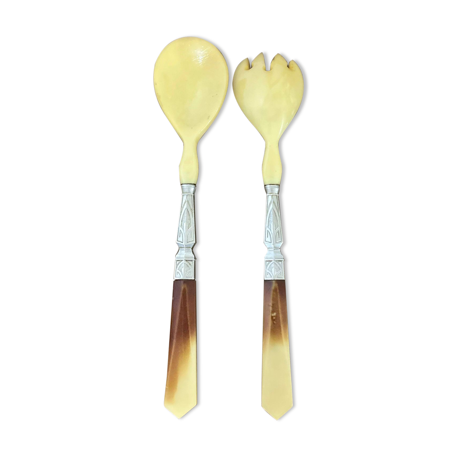 Bakelite salad cutlery