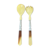 Couverts à salade en bakélite